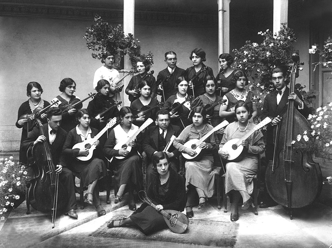 Orquesta Unión Social, 1935.