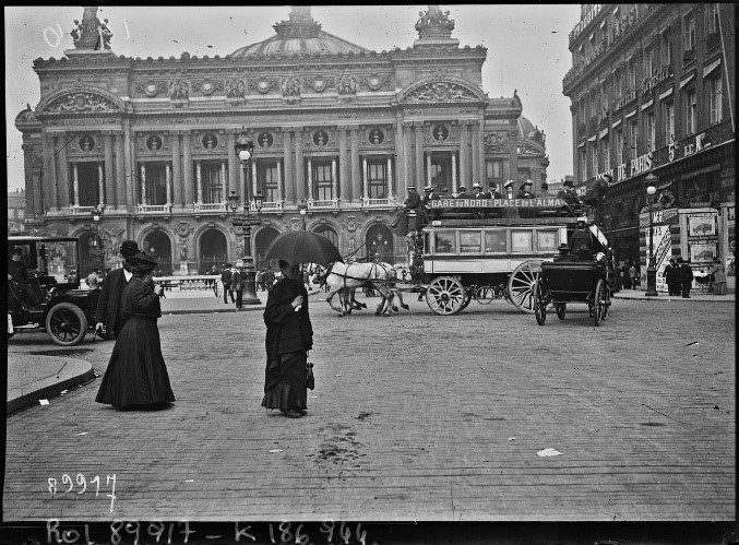Vista de
la Opera Garnier, 1904-1908