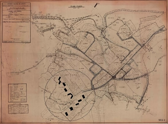 Plano de localización Seccional Baldomero Lillo