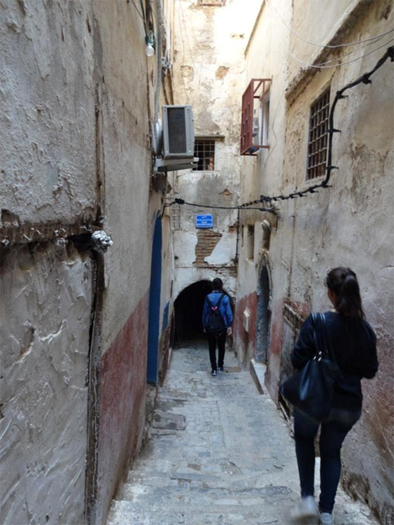Alley in the Kasbah of Algiers