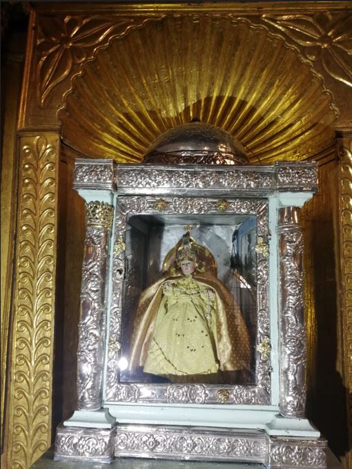 Niña María. Tabernáculo mayor