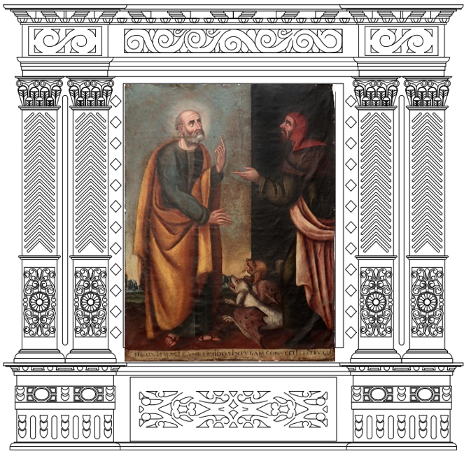 SIMONIS MAGI CANES RBIDO S IN FVGAM CONVERTIT PETRVUS 23