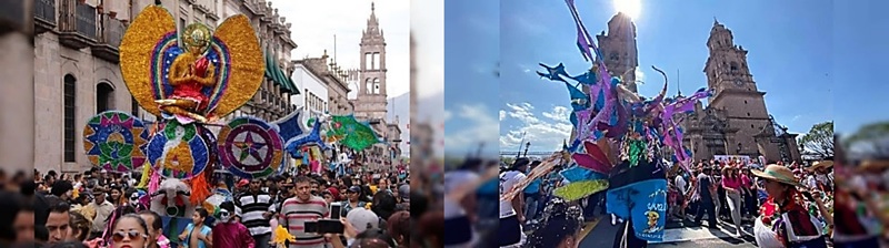 “El tradicional Festival del Torito de Petate
en Morelia tendrá este año un significado especial, tras tres años de no
realizarse regresa a la plaza Valladolid, mejor conocida como San Francisco en
Morelia; este evento iniciará a las 11 de la mañana y participarán 53 grupos
con esta peculiar tradición.”