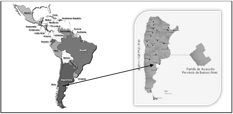 Ayacucho territory, Province of Buenos
Aires, Argentina