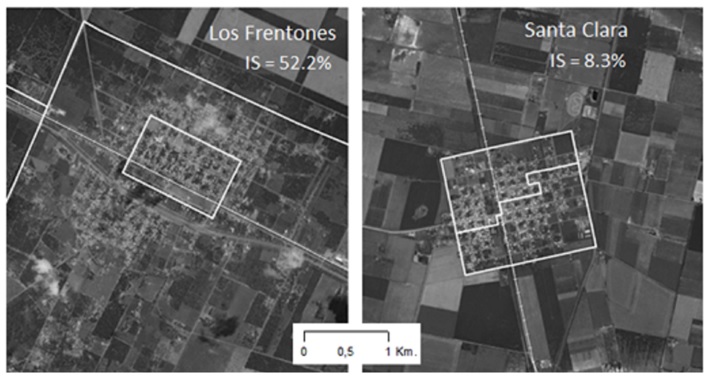El efecto de la delimitación sobre el valor de la SRS en ciudades pequeñas. Los Frentones y Santa Clara, año 1991