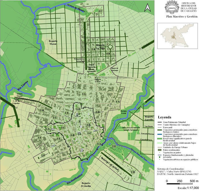 Biodiversidad en el centro hist&oacute;rico de Camag&uuml;ey