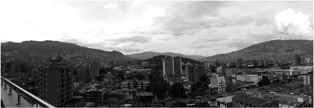 
Panorámica
de Medellín incorporada a la investigación por un docente
