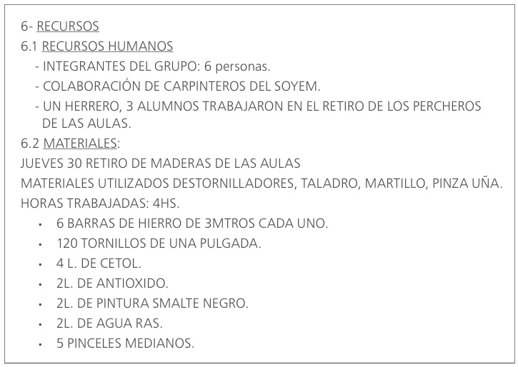 
Extracto de proyecto de intervención
comunitaria (asignatura: Psicología de Grupos, 3er año)