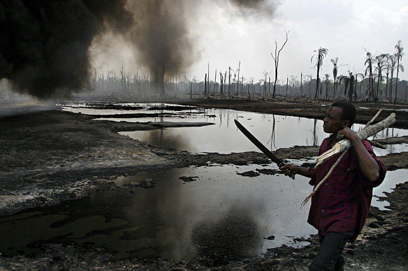 George Osodi, “Farmland Oil Pollution”. 2004.