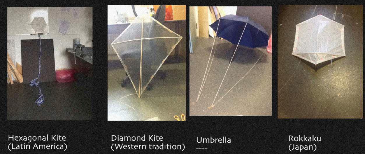 Early kite prototypes