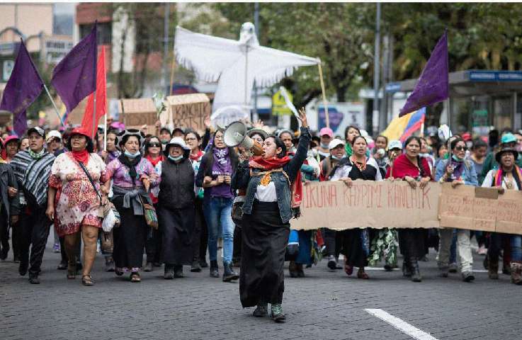 Florencia Luna, Marcha de mujeres, 2019, fotografía.