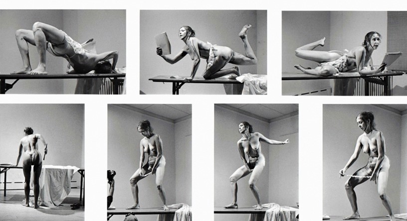 Carolee Schneemann, Interior Scroll, 1975