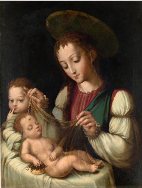 
Virgen con el Niño y san Juanito, óleo sobre lienzo, 1570, Museo del Prado
