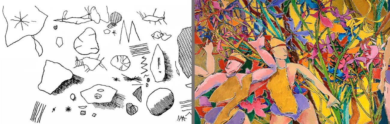 Evoluci&oacute;n del software AARON de Cohen
1974-2004