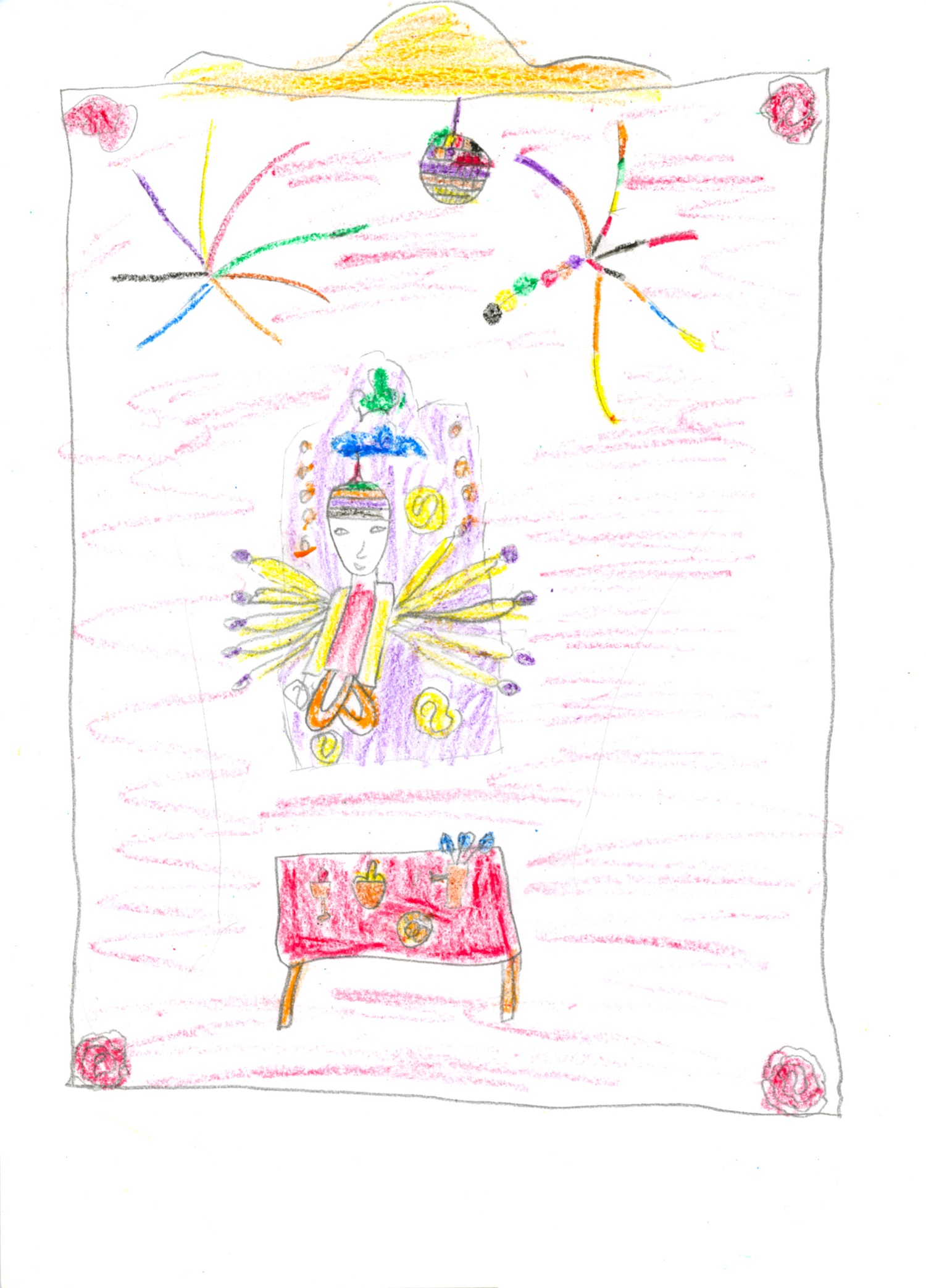 El panteón budista. Leyenda del niño: “Dibujé bourkhan”