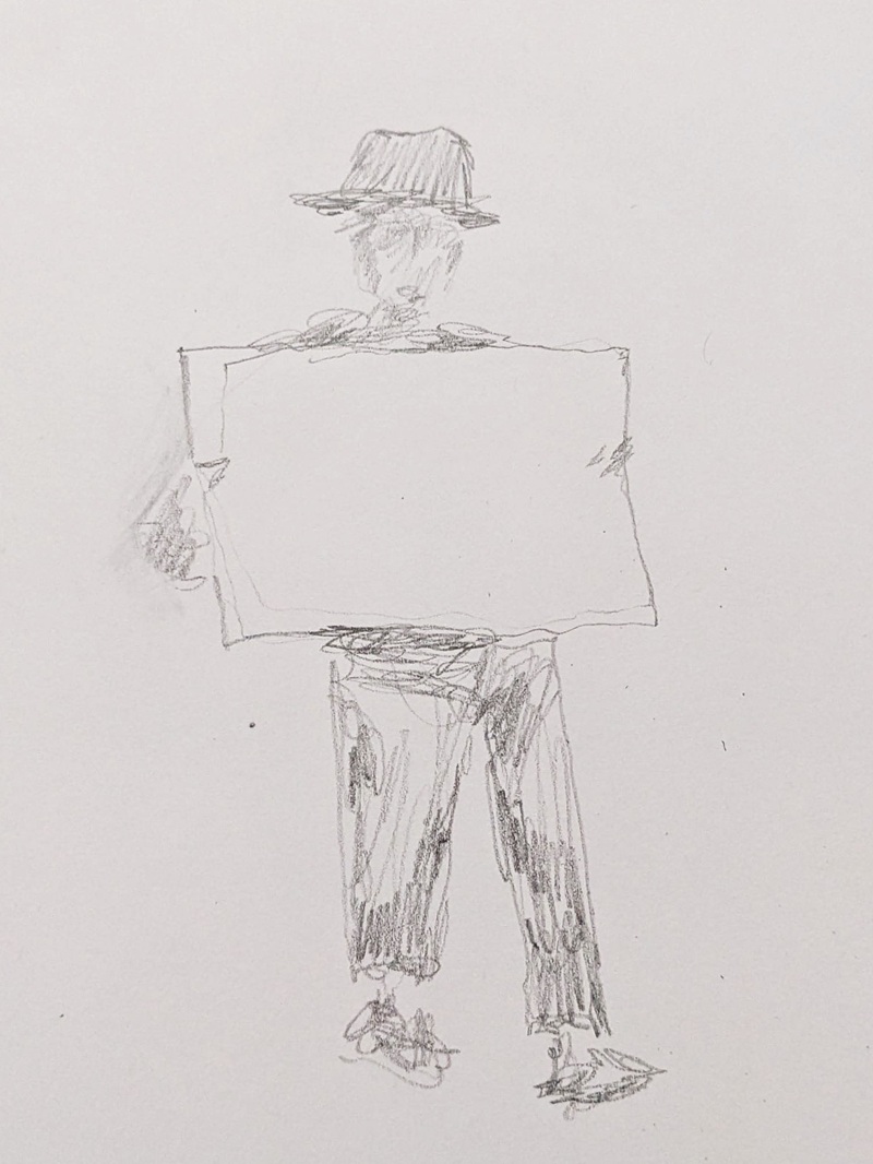 El
día de la manifestación