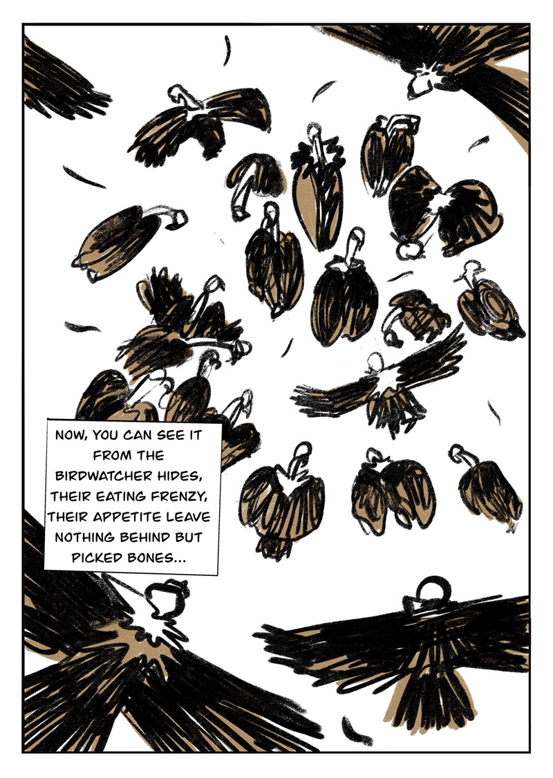 Su apetito no deja nada atrás