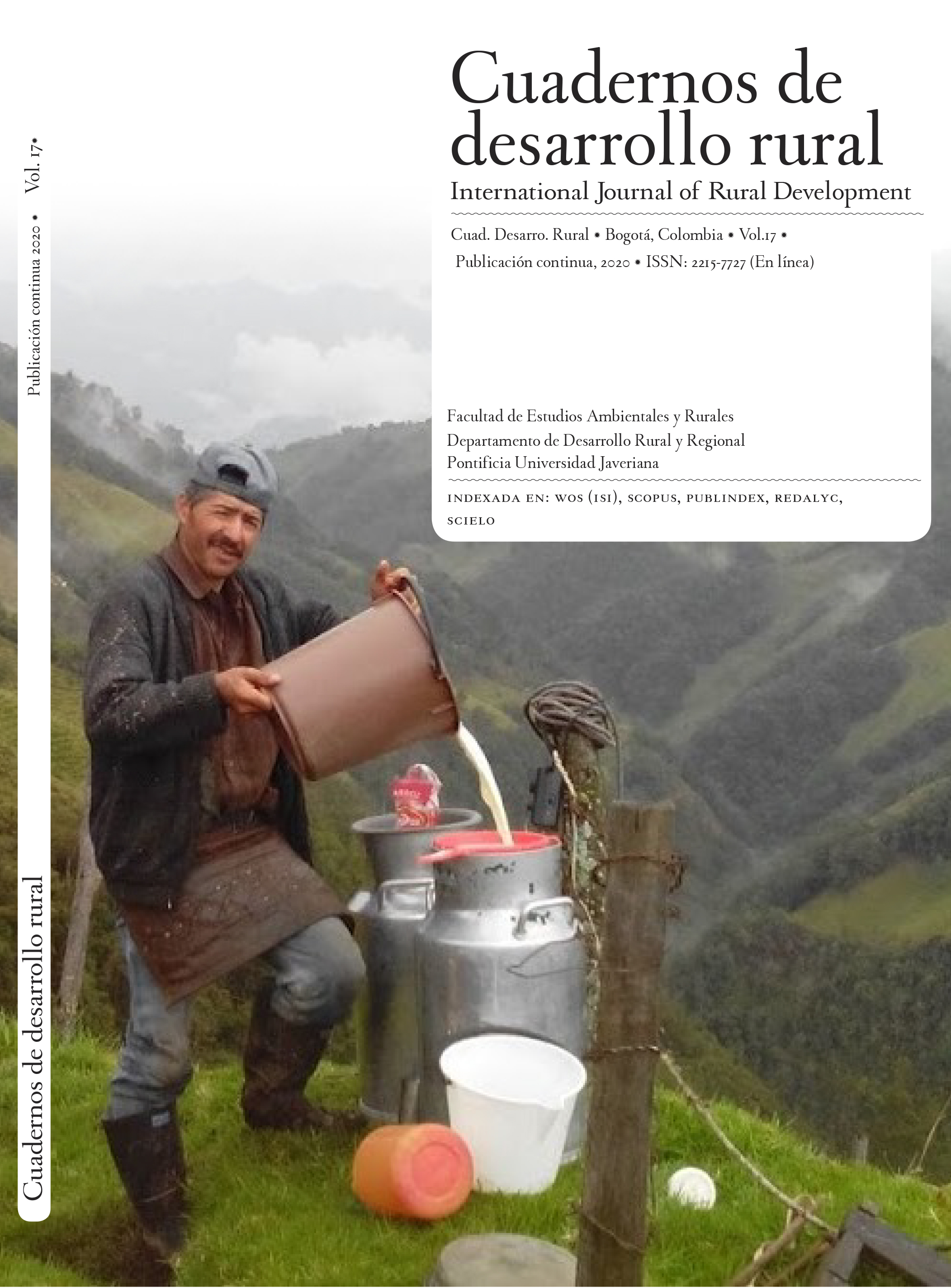 El sector agrario latinoamericano en el sistema económico internacional  mediante técnicas input-output | Cuadernos de Desarrollo Rural