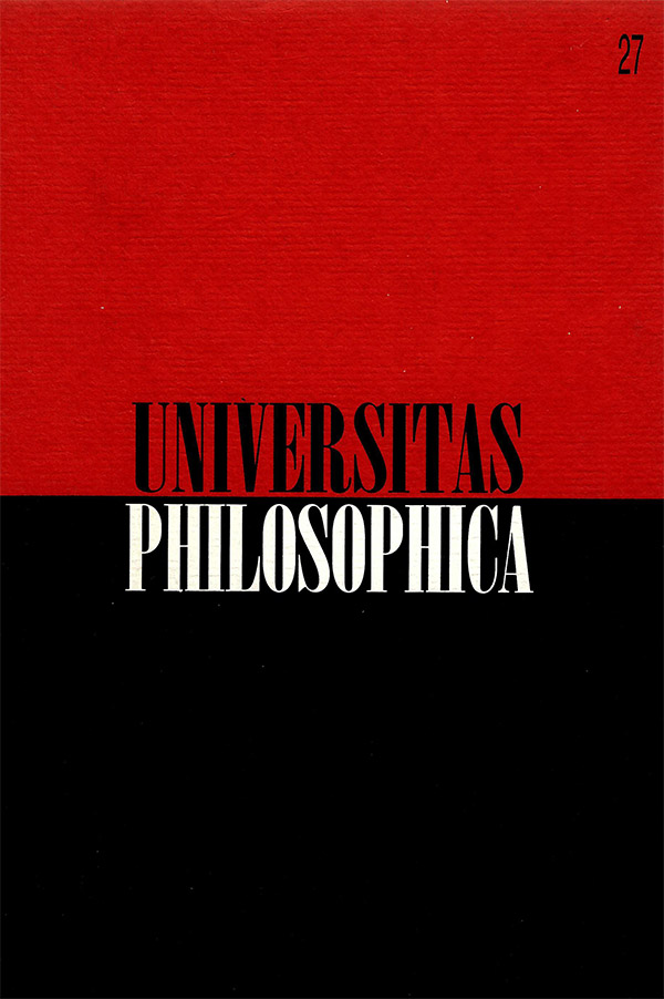El papel de Dios en el pensamiento de Descartes | Universitas Philosophica